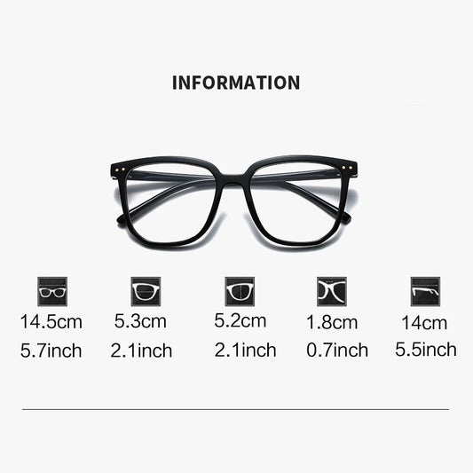 Light blocking glasses specifications.