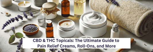 CBD & THC Cream for Pain Relief
