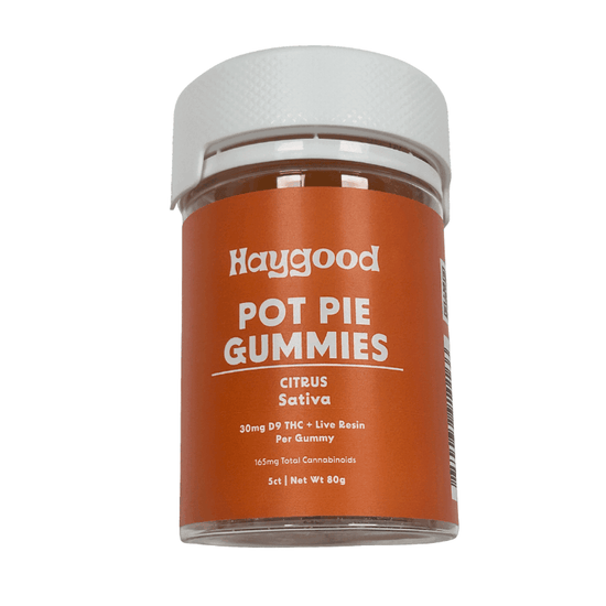 30mg Delta 9 THC Gummies with Live Resin Sativa Citrus