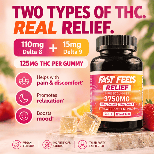 fast feels relief gummies for pain relief