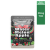 Watermelon Apple CBD gummies by Honeyroot, with 20mg of Delta 9.