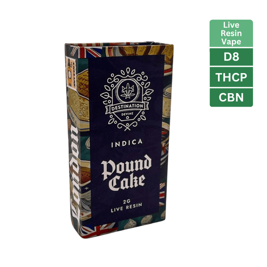 Delta 8, THCP, & CBN Disposable Ceramic Vape | Indica (2 Gram)
