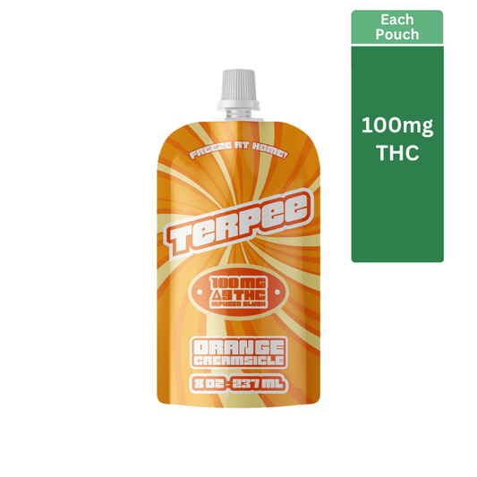 THC Infused Slush Pouch | 100mg Delta-9 | Freeze & Drink