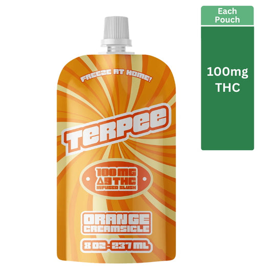 THC Infused Slush Pouch | 100mg Delta-9 | Freeze & Drink