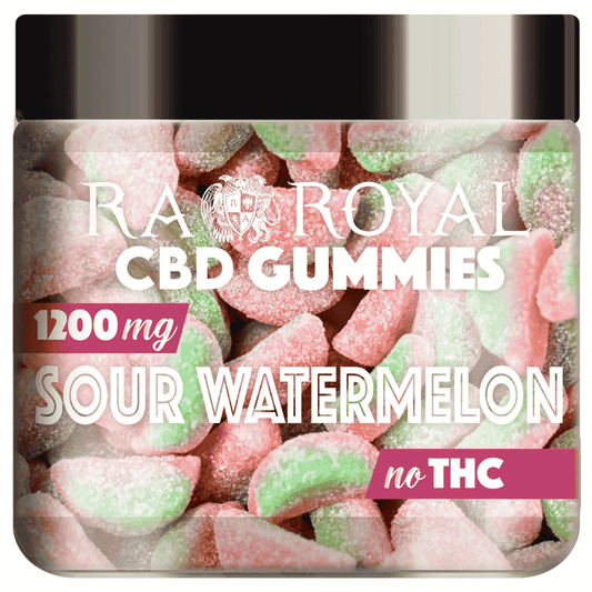 RA Royal CBD Watermelon Gummies (~10mg/gummy)