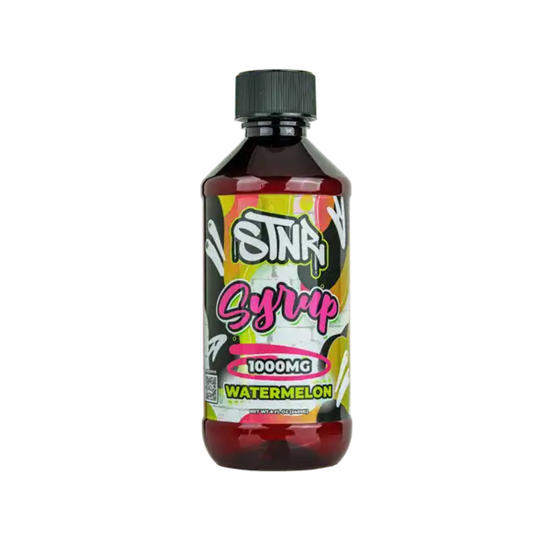 STNR Delta 8 Delta 9 THC Syrup 1000mg Watermelon