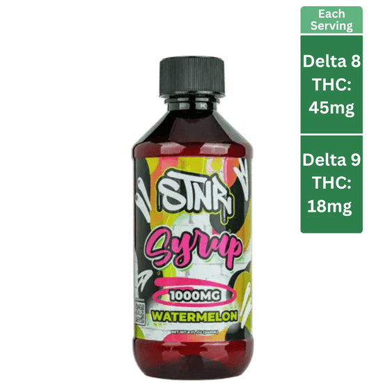 Delta 8 Delta 9 THC Syrup for Pain and Sleep