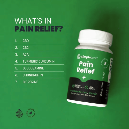 CBD+CBG Pain Relief Capsules (1,500mg) – Joint & Body Support