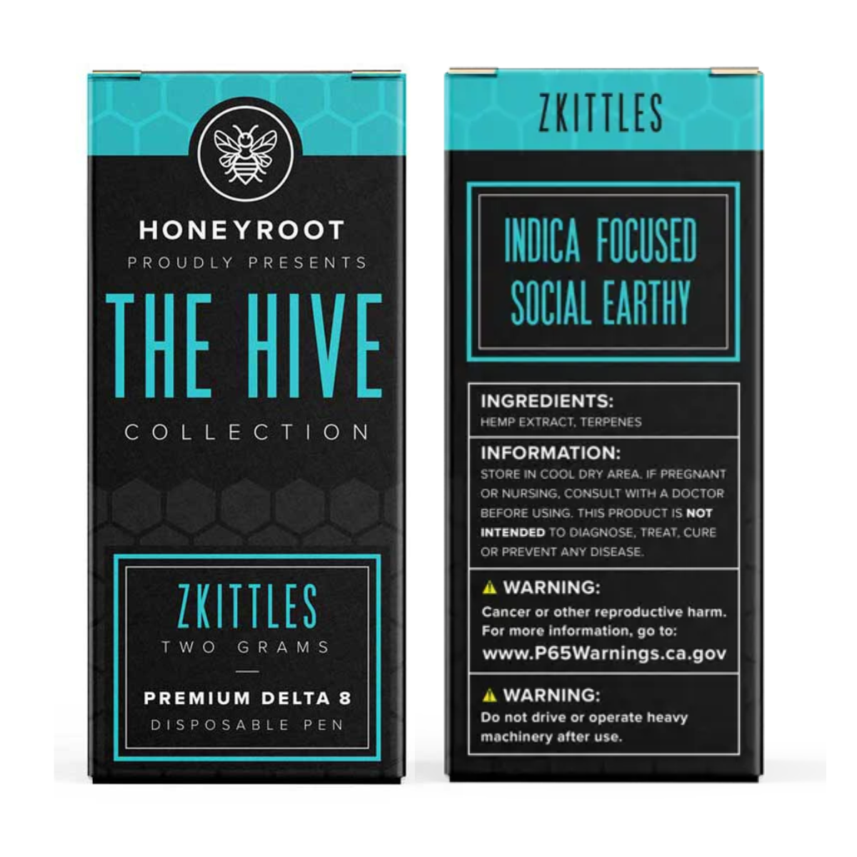 HoneyRoot Delta 8 Disposable Vape Pen 2g | Sativa & Indica – MPC