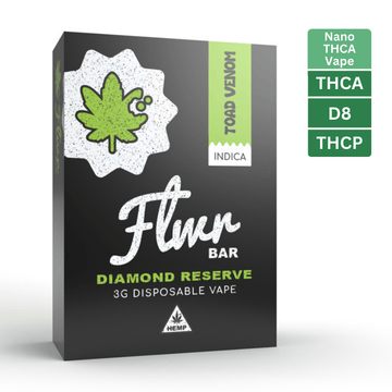 Nano-THCA High Potency Disposables with Delta 8 and THCP | Indica & Hybrid (3 Gram)