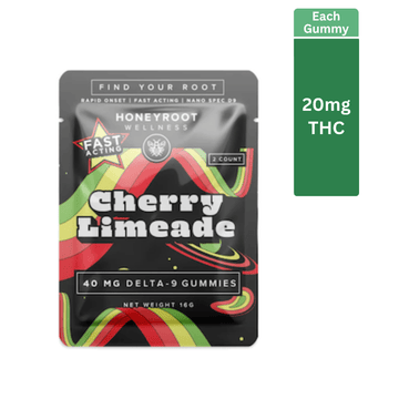 Fast-Acting Delta 9 Gummies (40mg)