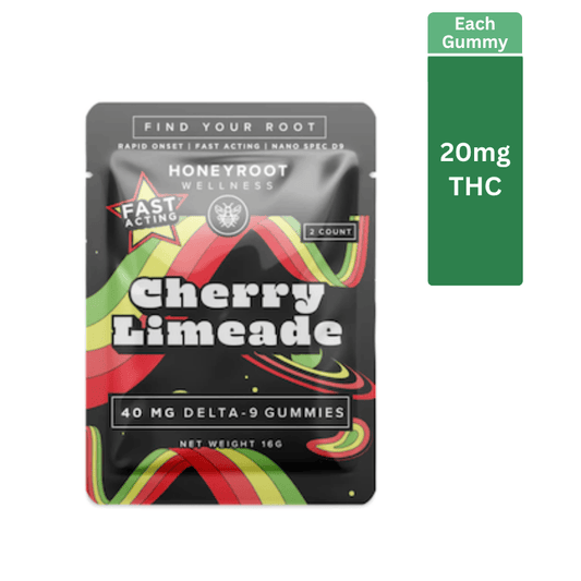 Fast-Acting Delta 9 Gummies (40mg)