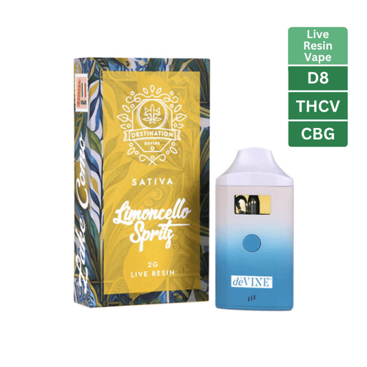 Delta 8, THCV, & CBG Disposable Ceramic Vape | Sativa (2 Gram)