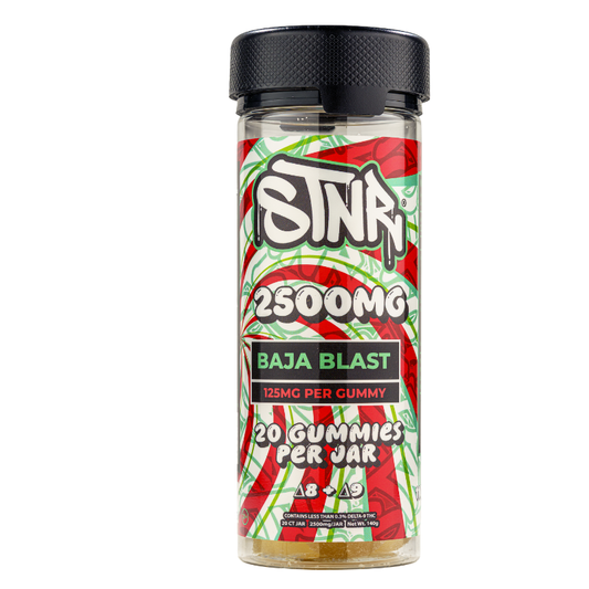 Delta 8 and Delta 9 THC Gummies (2500mg)