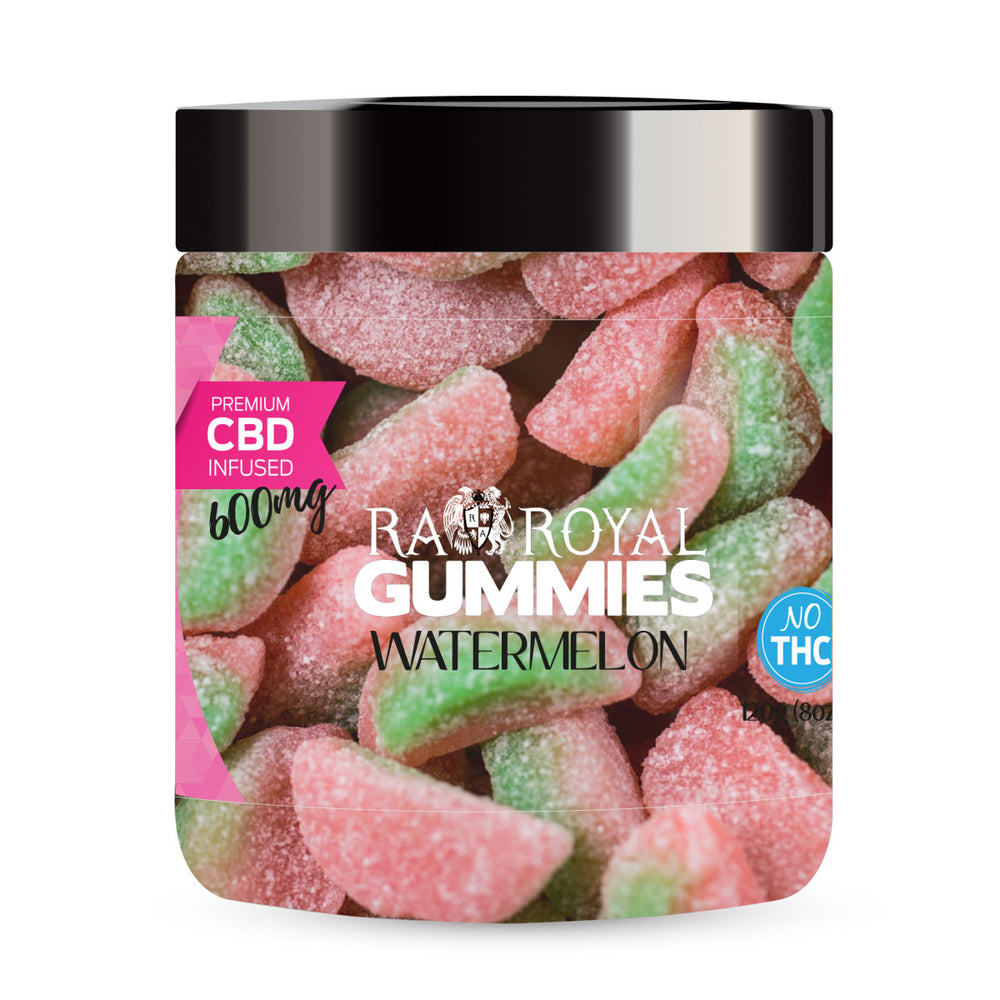 RA Royal CBD Watermelon Gummies (~10mg/gummy)