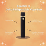 Delta 8 Disposable Vape Pen | Hybrid, Sativa & Indica (2-Gram)