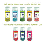 Delta-8 THC Gummies (25mg) Indica | Sativa